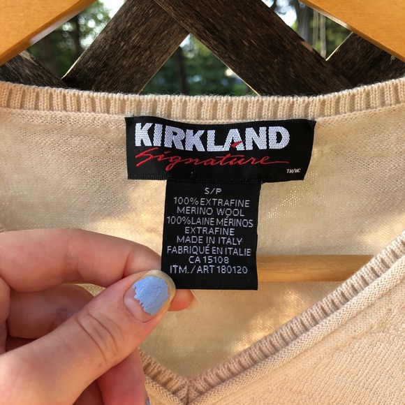 👀Cream Long Sleeve Top✌🏼 - Picture 6 of 6